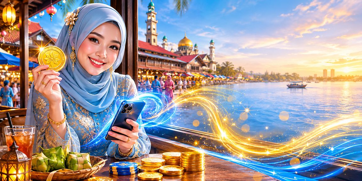Suasana deposit dan aktiviti Hari Raya platform 9100 di Kota Bharu Malaysia