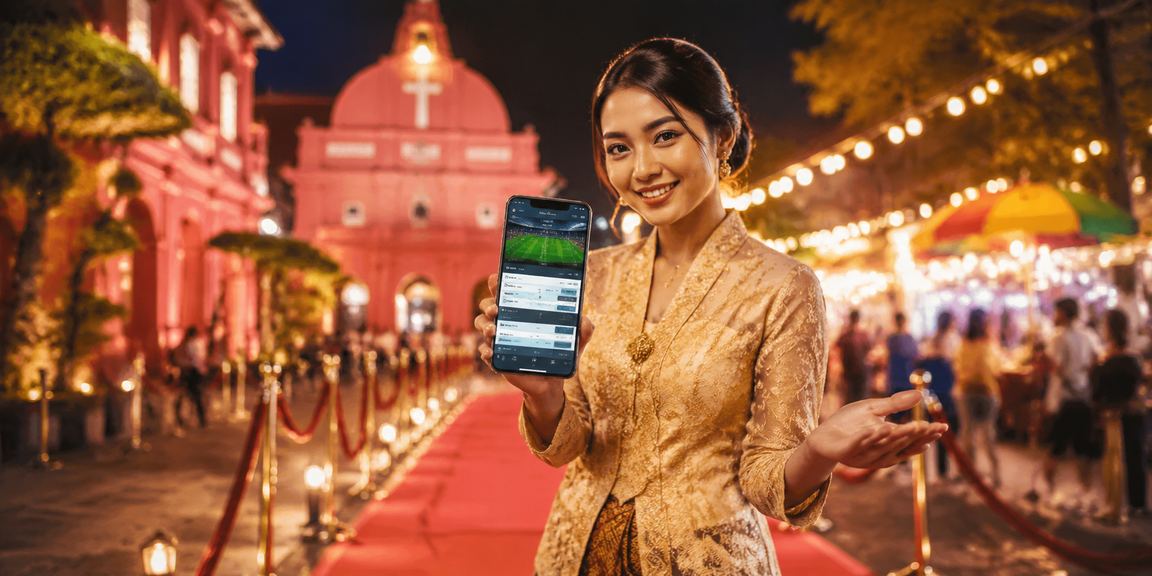 Pertaruhan sukan bergaya kebaya di Melaka dengan perlindungan data platform 9100