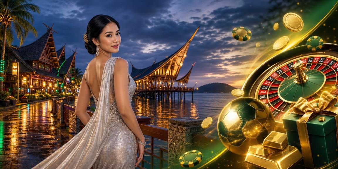 Permainan roulette dan meja kad di Sarawak dengan tema Malaysia